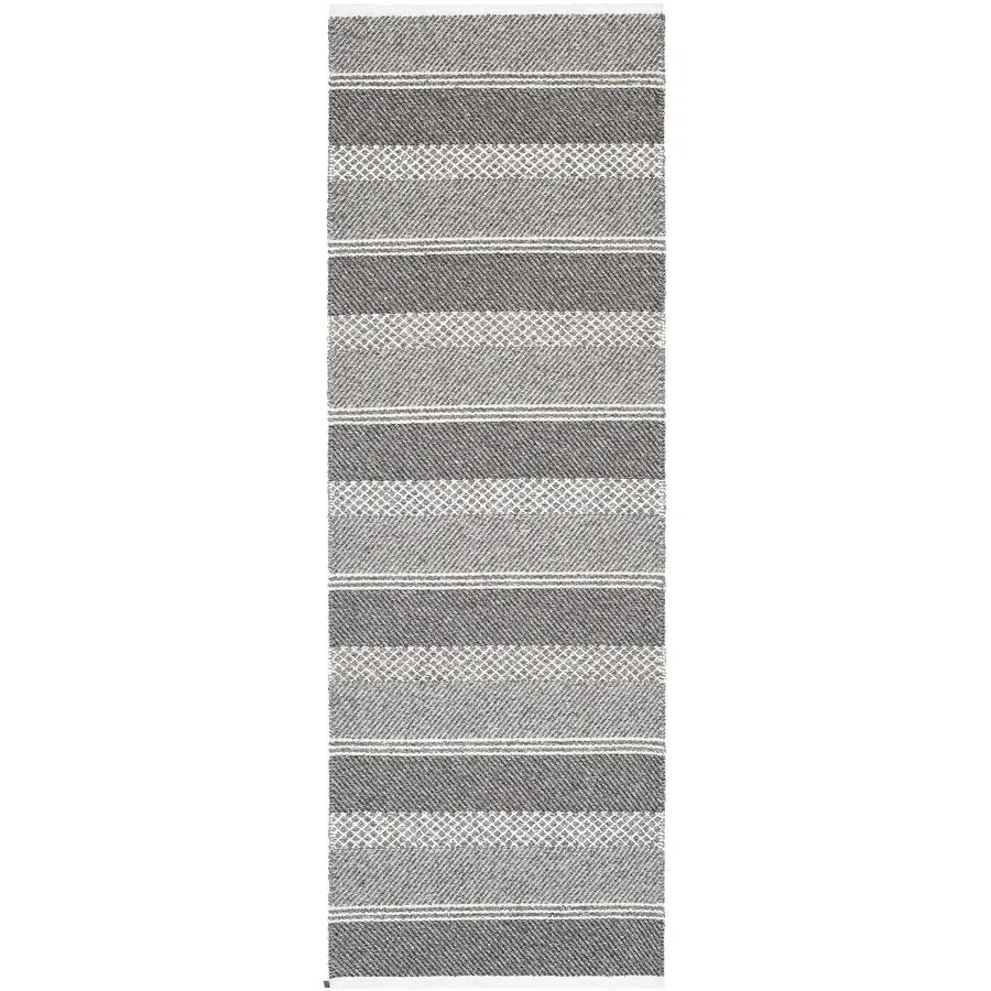 HORREDSMATTAN Teppich Sia Grau Baumwolle/Polyester 70 cm 350 cm - Farbe: Grey - Material: Mischgewebe - Teppich