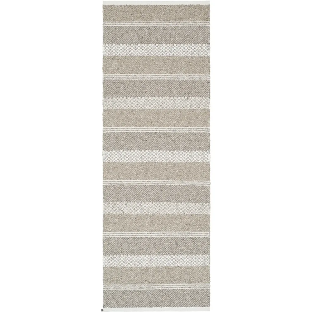 HORREDSMATTAN Teppich Sia Beige Baumwolle/Polyester 200 cm 280 cm - Farbe: sand - Material: Mischgewebe - Teppich