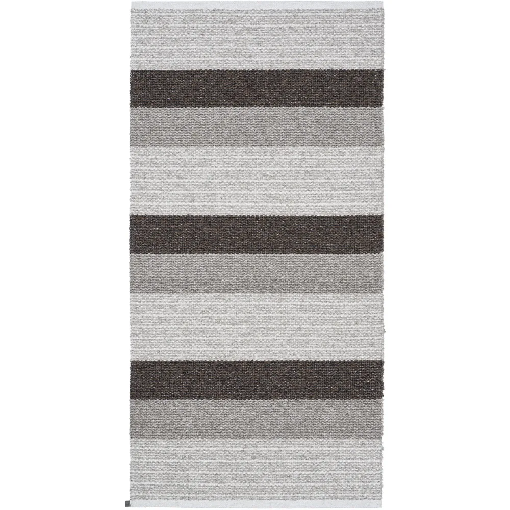 HORREDSMATTAN Teppich Myra Braun Baumwolle/Polyester 70 cm 300 cm - Farbe: Brown - Material: Mischgewebe - Teppich