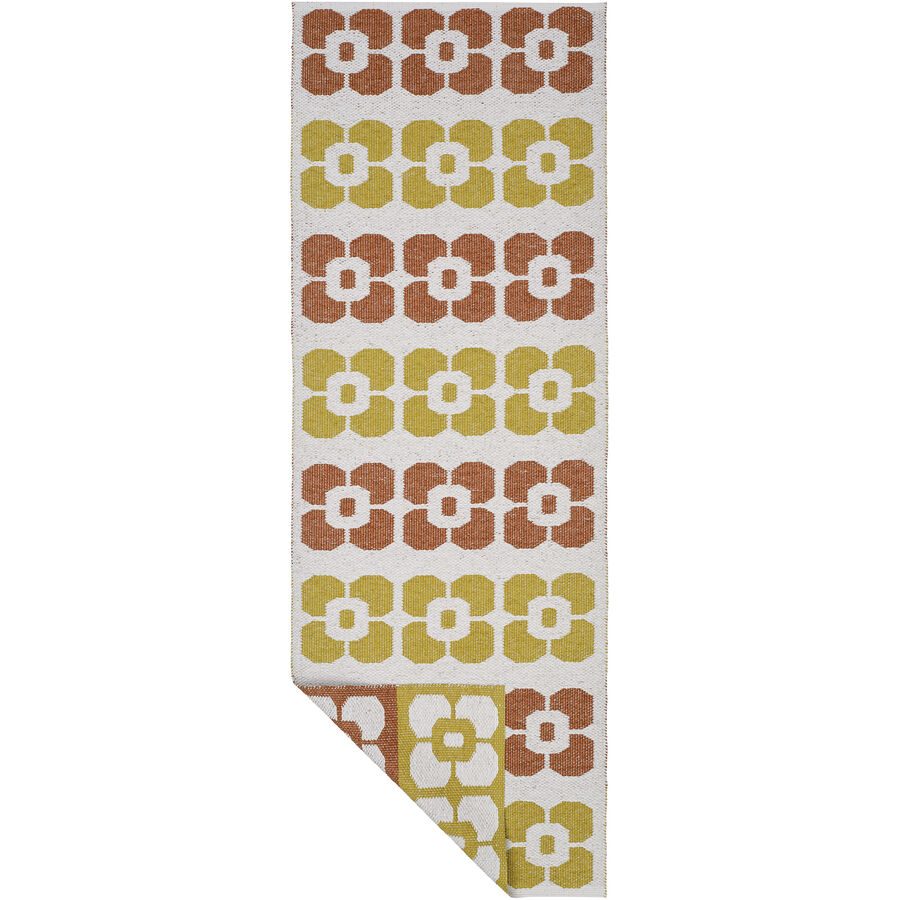 HORREDSMATTAN Outdoor-Teppich Florian Rot Polyester 70 cm 300 cm - Farbe: Rust - Outdoor-Teppich
