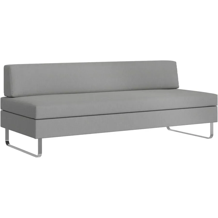 SWISS PLUS Bettsofa Bed for Living Doppio Grau Stoff 205 cm 165 cm Vergrösserung - Möbel Konfigurator: Traummöbel individuell zusammenstellen -