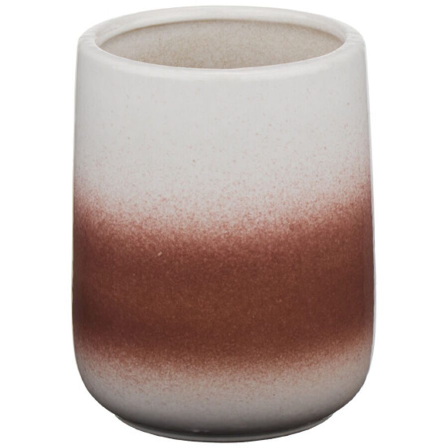 Zahnbecher Sia Lila Keramik 8.7 cm 11 cm - Farbe: mauve - Zahnbecher