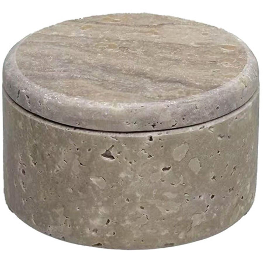 Schmuckbox Tara Beige 5 cm - Material: Marmor - Schmuckbox