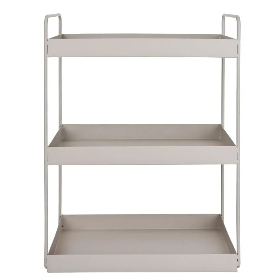 Dekoration Reduced Beige Metall 43 cm - Farbe: creme - Dekoration