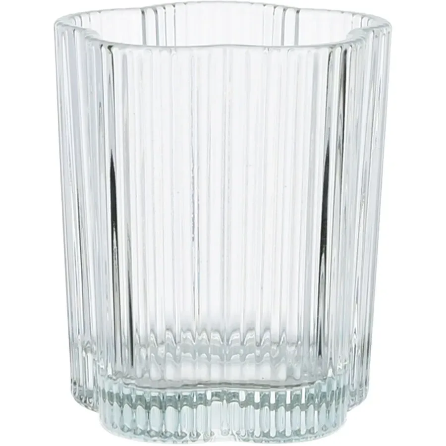 Windlicht Reduced Transparent Glas 7.2 cm 8.3 cm - Windlicht