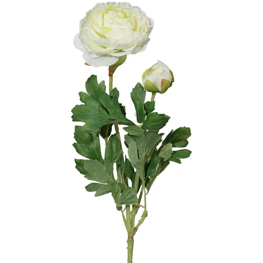 Kunstblume Modern Bohemian Beige Kunststoff 40 cm - Farbe: creme - Kunstblume