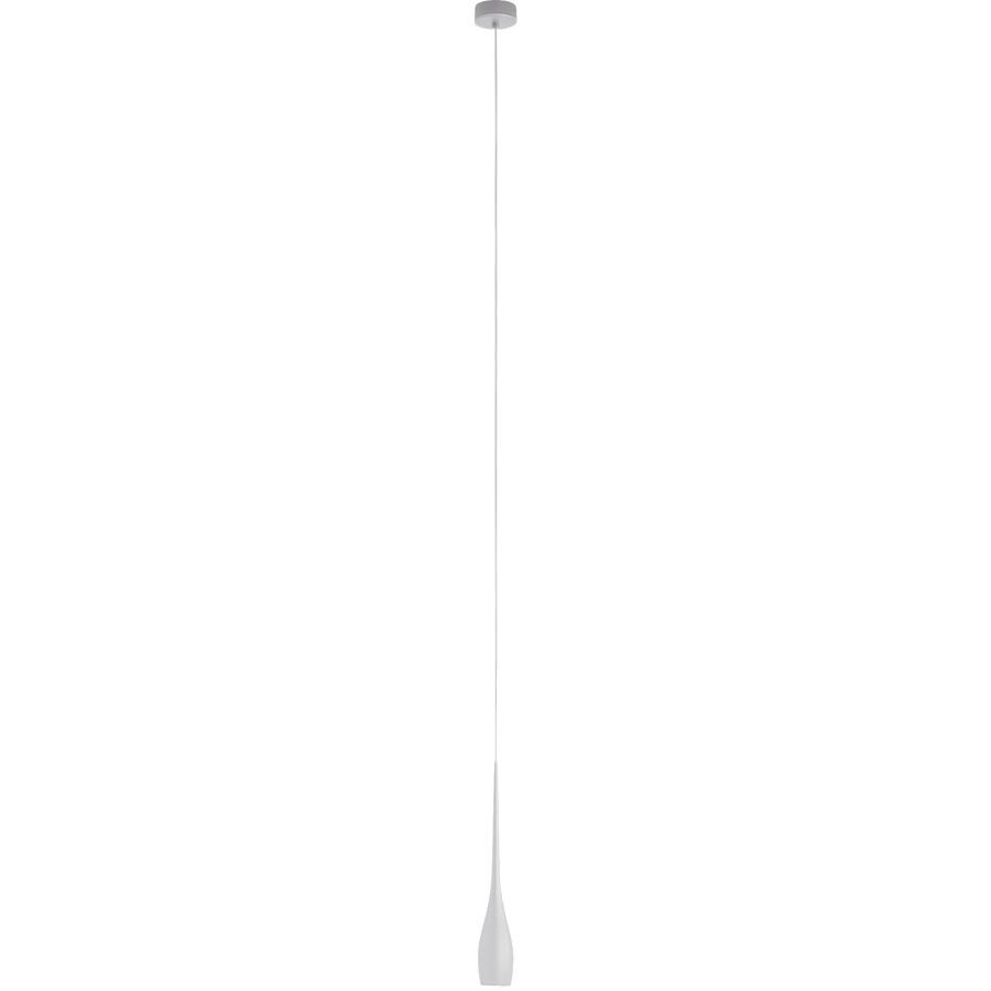 Pendellampe Cesena Weiss Metall 8 cm 200 cm - LED - Lichtfarbe: Warmweiss - Pendellampe- LED Energiesparlampe
