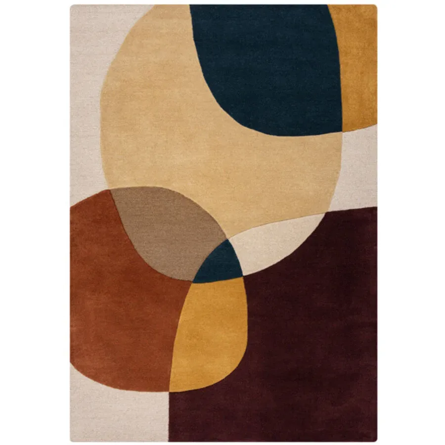 Teppich Hakari Mehrfarbig Wolle 200 cm 290 cm - Teppich