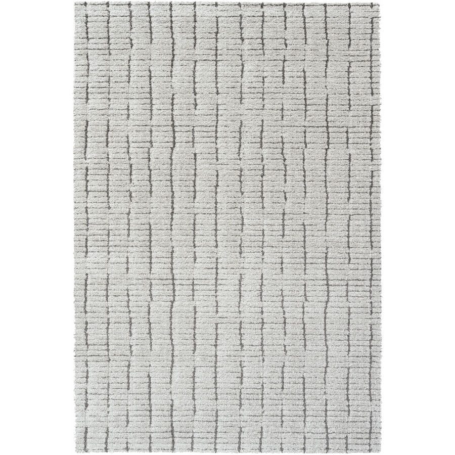 Teppich Vira Grau Polyester 80 cm 150 cm - Farbe: hellgrau - Teppich