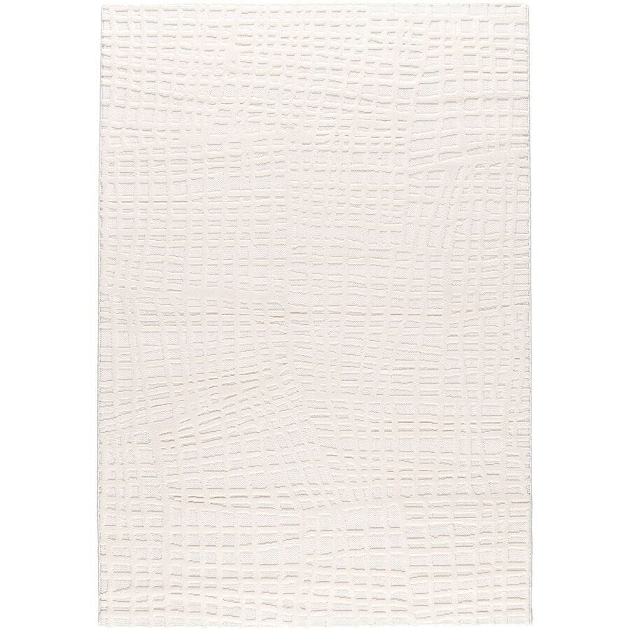 Teppich Pavo Weiss Polyester 80 cm 150 cm - Teppich