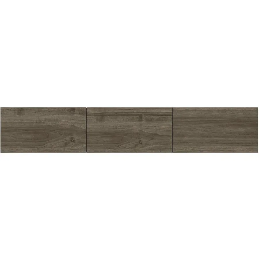 TV-Möbel Yasam Braun Holzwerkstoff 35 cm 14 cm 158 cm - Farbe: Walnuss - Material: Melaminbeschichtete Spanplatte - TV-Möbel
