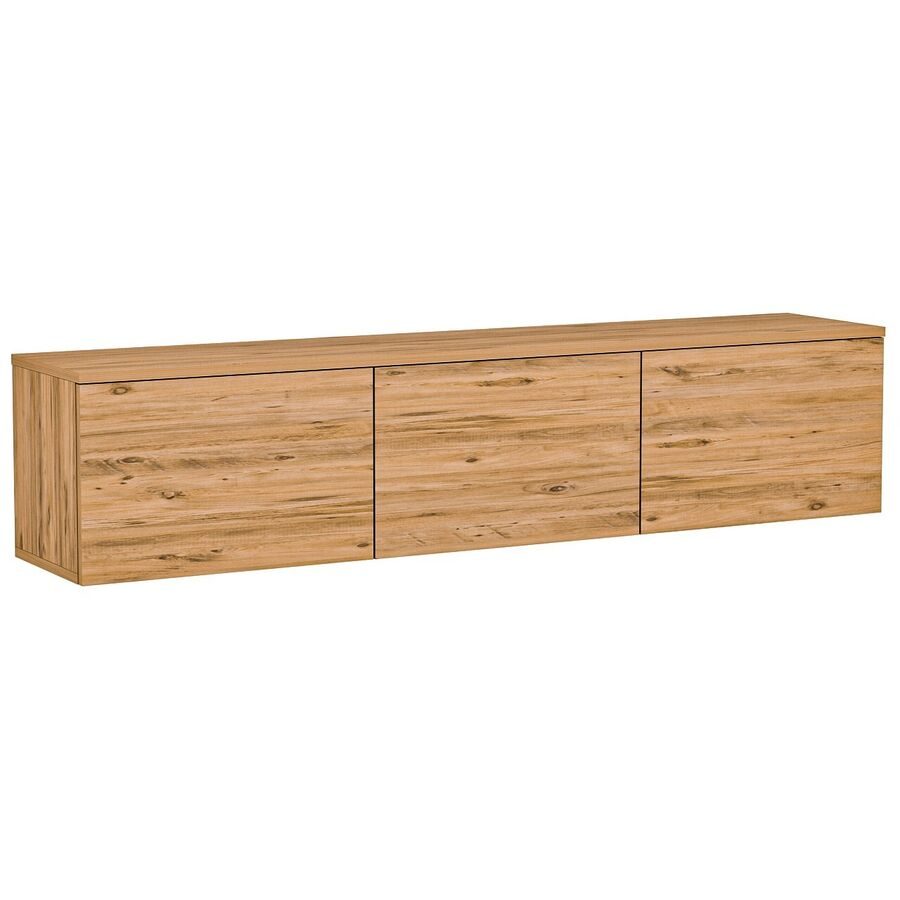 TV-Möbel Yasam Braun Holzwerkstoff 167 cm 8 cm 39 cm - Farbe: Kiefer - Material: Melaminbeschichtete Spanplatte - TV-Möbel