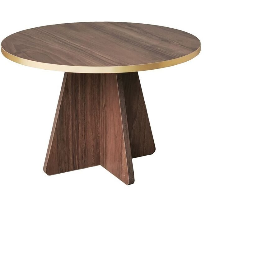 Salontisch Yasam Gold Holzwerkstoff 60 cm - Material: Melaminbeschichtete Spanplatte - Salontisch