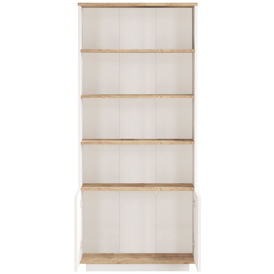 Bücherregal Yemek Braun Holzwerkstoff/Kunststoff 168.3 cm 77.5 cm - Farbe: Kiefer - Material: Melaninbeschichtete Mischholz (Spanplatte) - Bücherregal