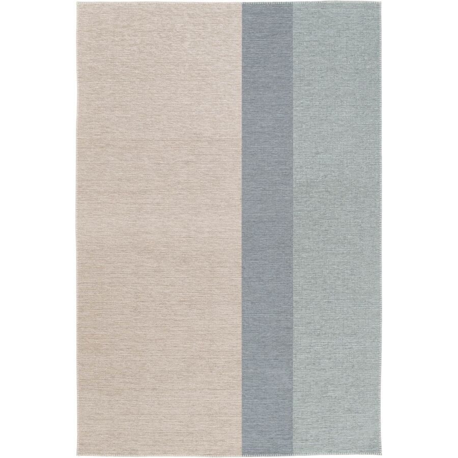 Teppich Saro Blau/Beige Polyester 160 cm 230 cm - Teppich