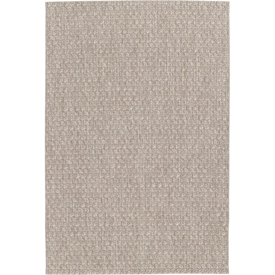 Teppich Karo Beige Polyethylen 160 cm 230 cm - Farbe: natur - Material: Polypropylen - Teppich
