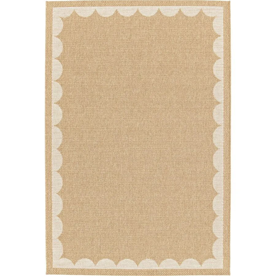 Teppich Kaido Beige Polyethylen 80 cm 150 cm - Farbe: natur - Material: Polypropylen - Teppich