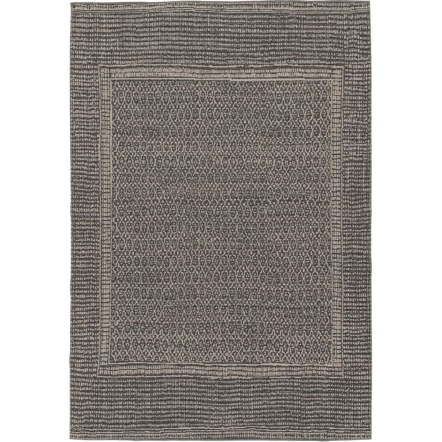 Teppich Tavo Braun/Schwarz Jute 80 cm 150 cm - Farbe: taupe - Teppich