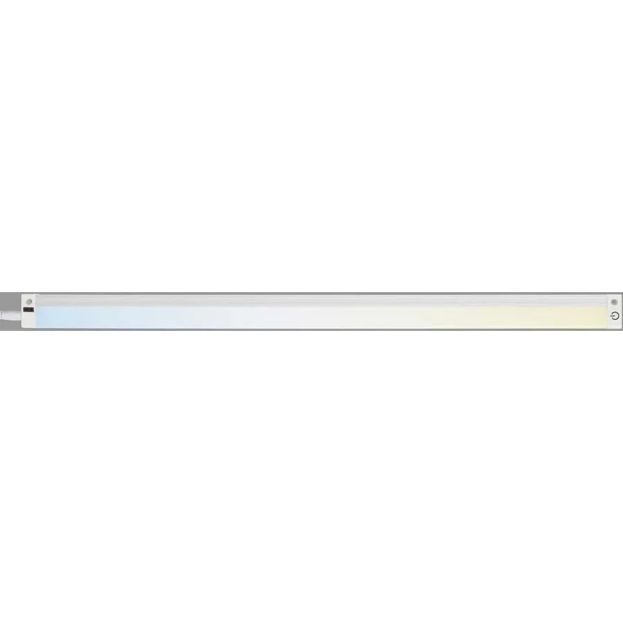 Unterbaulampe Telefunken Weiss Kunststoff/Metall 3 cm 50 cm - LED - Lichtfarbe: Warmweiss - Tageslichtweiss - Unterbaulampe- LED Energiesparlampe
