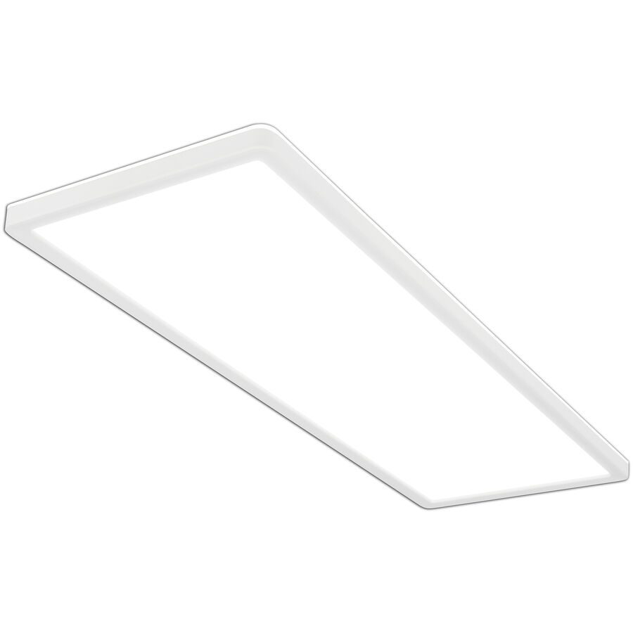 Deckenlampe Emma II Kunststoff weiss 58cm - LED - Lichtfarbe: Kaltes Tageslichtweiss - Deckenlampe- LED Energiesparlampe
