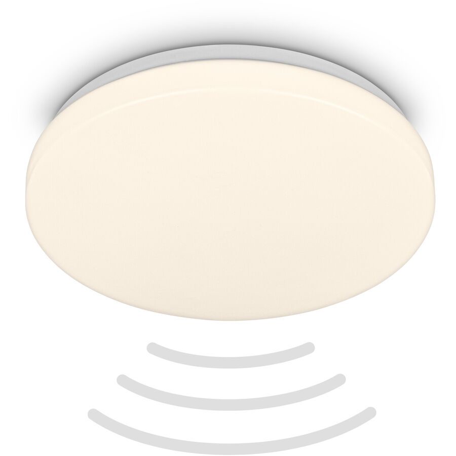 Deckenlampe Telefunken Weiss Kunststoff 27 cm 6.5 cm - LED - Lichtfarbe: Warmweiss - Deckenlampe- LED Energiesparlampe