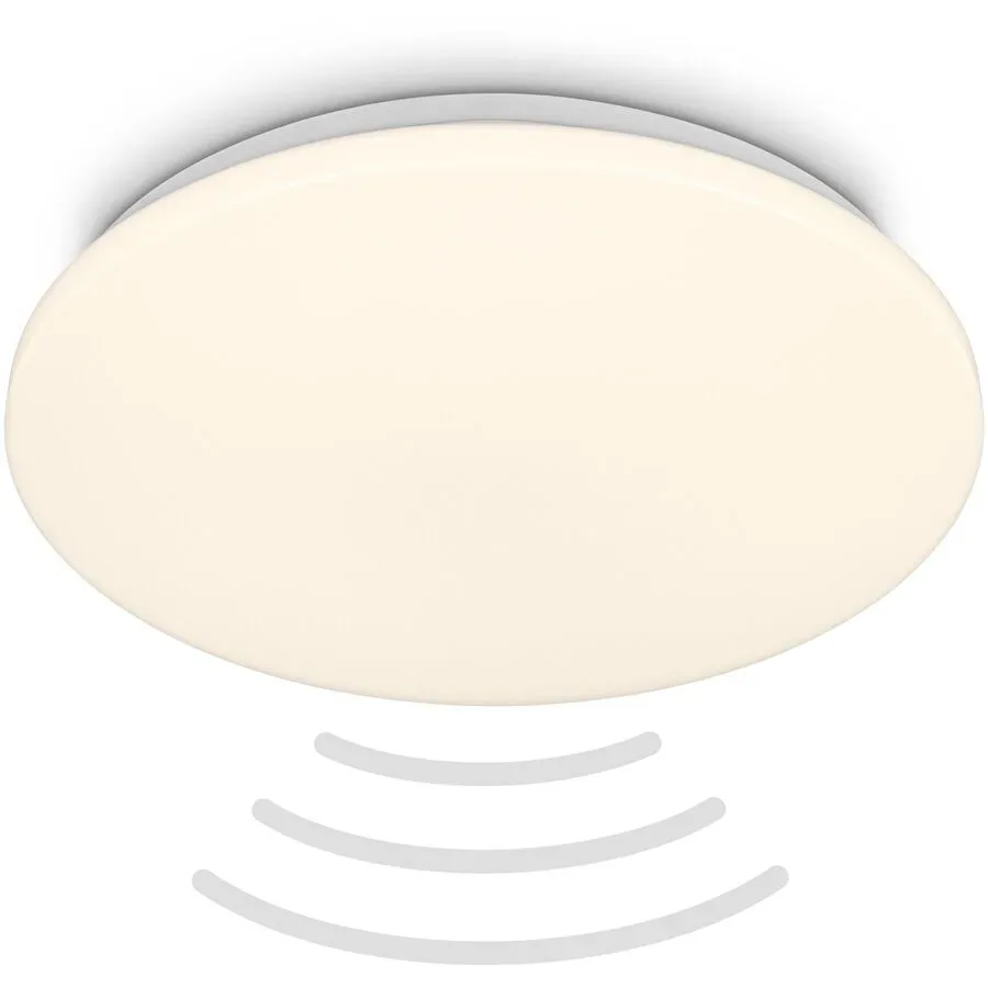 Deckenlampe Telefunken Weiss Kunststoff 35 cm 5.5 cm - LED - Lichtfarbe: Warmweiss - Deckenlampe- LED Energiesparlampe