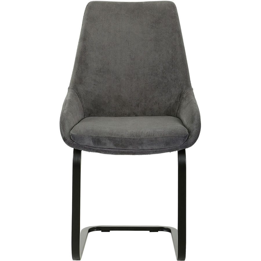 Stuhl Eden Swing Grau Polyester 63 cm - Farbe: Dunkelgrau - Stuhl