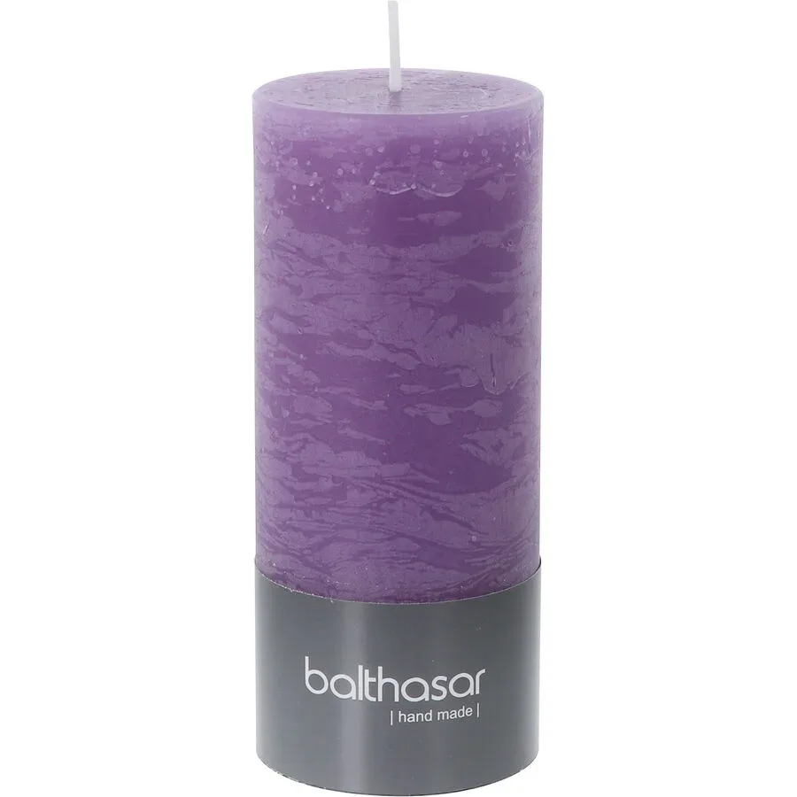 Balthasar - Zylinderkerze, 60X140MM, Flieder