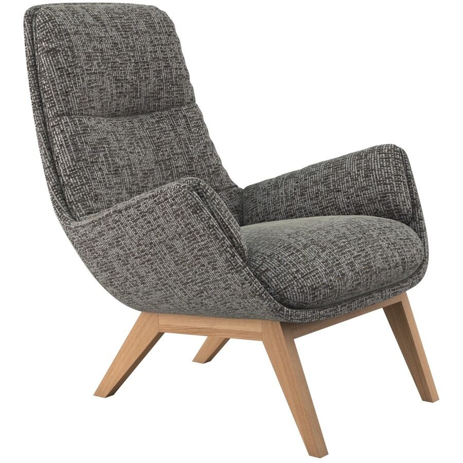 Sessel Halani Grün Stoff/Polyester 93 cm 84 cm - Farbe: waldgrün - Sessel
