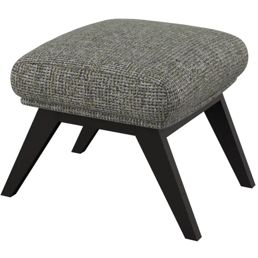 Hocker Halani Grün Stoff 41 cm 54 cm - Farbe: Moss green - Hocker