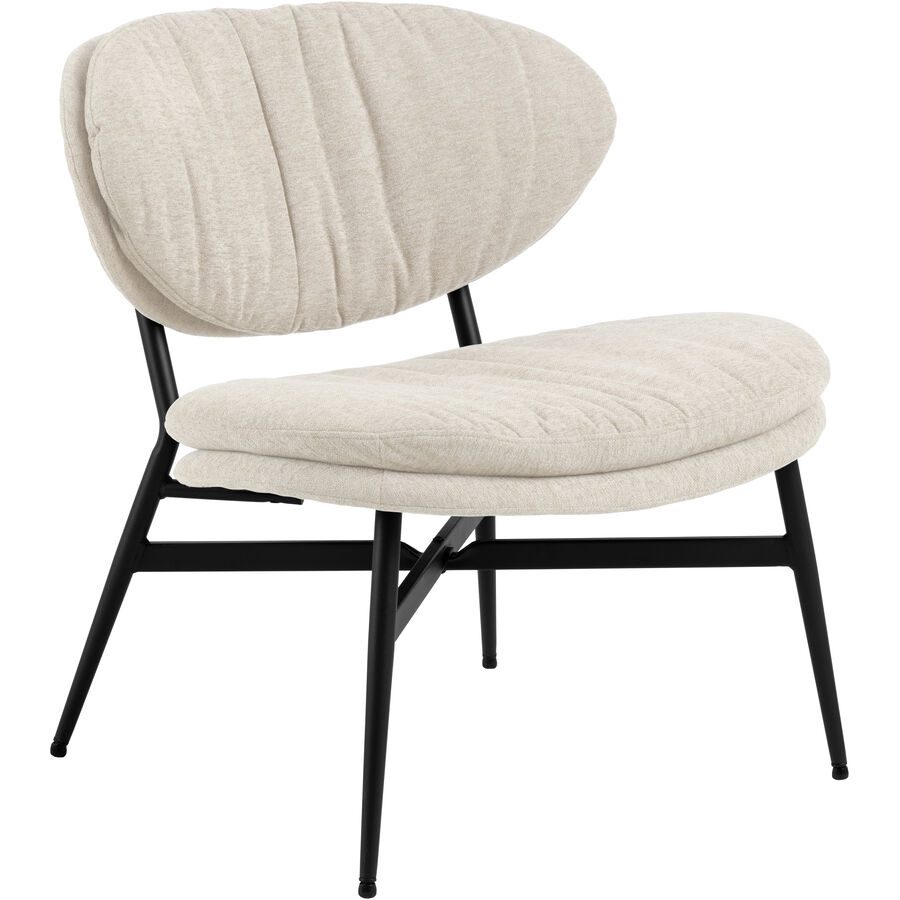 Sessel Burma Beige Stoff 70 cm 73 cm - Sessel