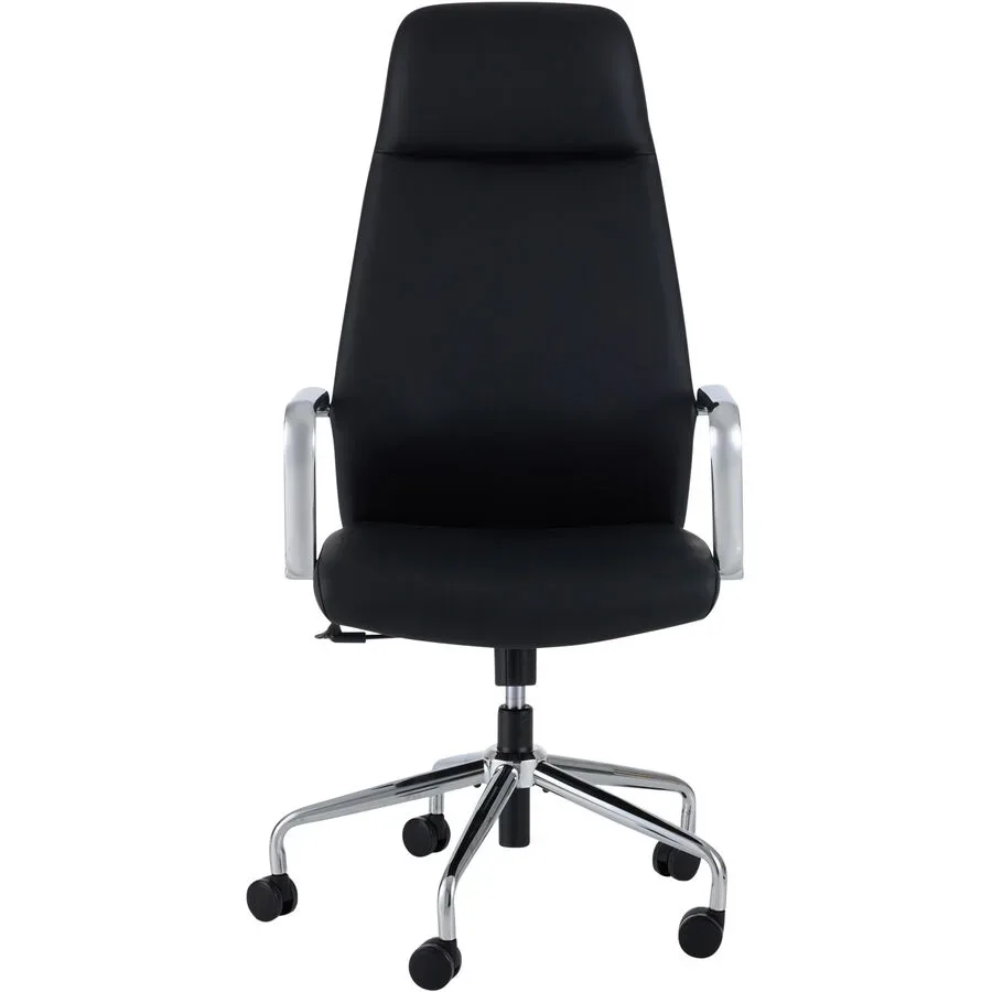Bürostuhl Odin Schwarz Kunstleder 65 cm 118 cm Höhenverstellbar (manuell) - Bürostuhl