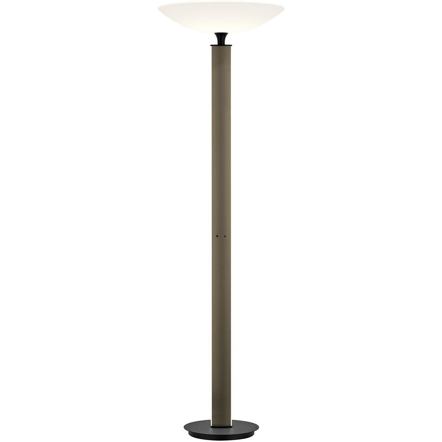 Designer-Stehlampe Bankamp Logan bronze dimmbar H 180 cm - LED - Lichtfarbe: Extra warmweiss - Material: Aluminium/Acryl - Designer-Stehlampe- LED