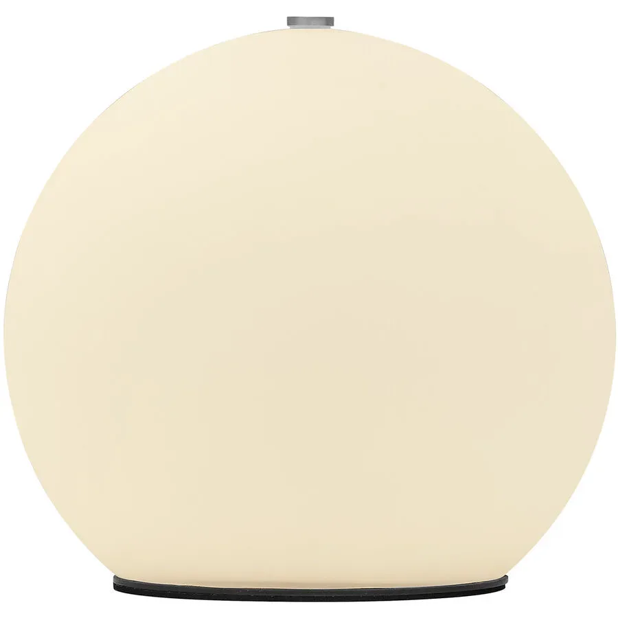 Designer-Tischlampe Bankamp Globe aluminium matt dimmbar D 20 cm H 19 cm - LED - Lichtfarbe: Extra warmweiss - Material: Aluminium/Acryl -