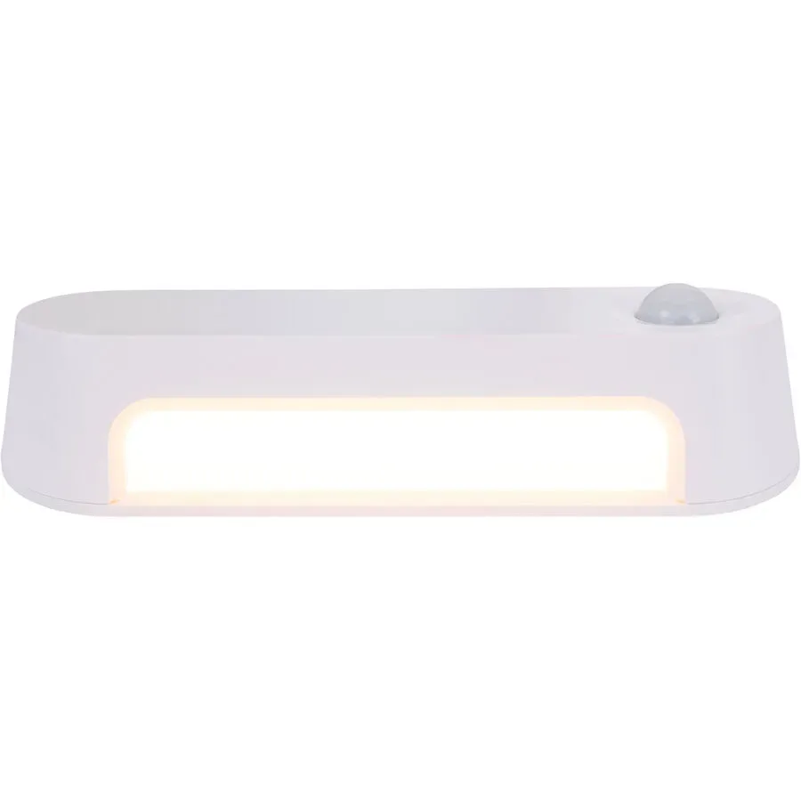 Wandlampe Arun Kunststoff weiss - LED - Lichtfarbe: Warmweiss- LED Energiesparlampe