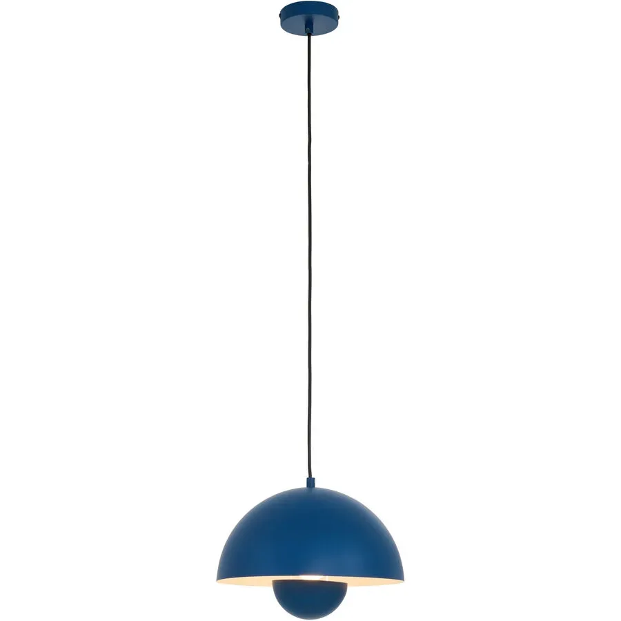 Pendellampe Limone dunkelblau B 30 cm