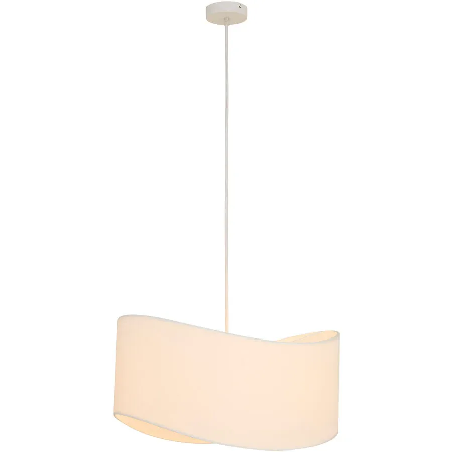 Pendellampe Yamuna Weiss B 50 cm