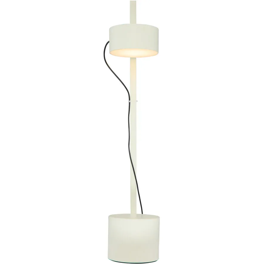 Tischlampe Colma Metall/Acryl cremeweiss matt 5W LED - LED- LED Energiesparlampe