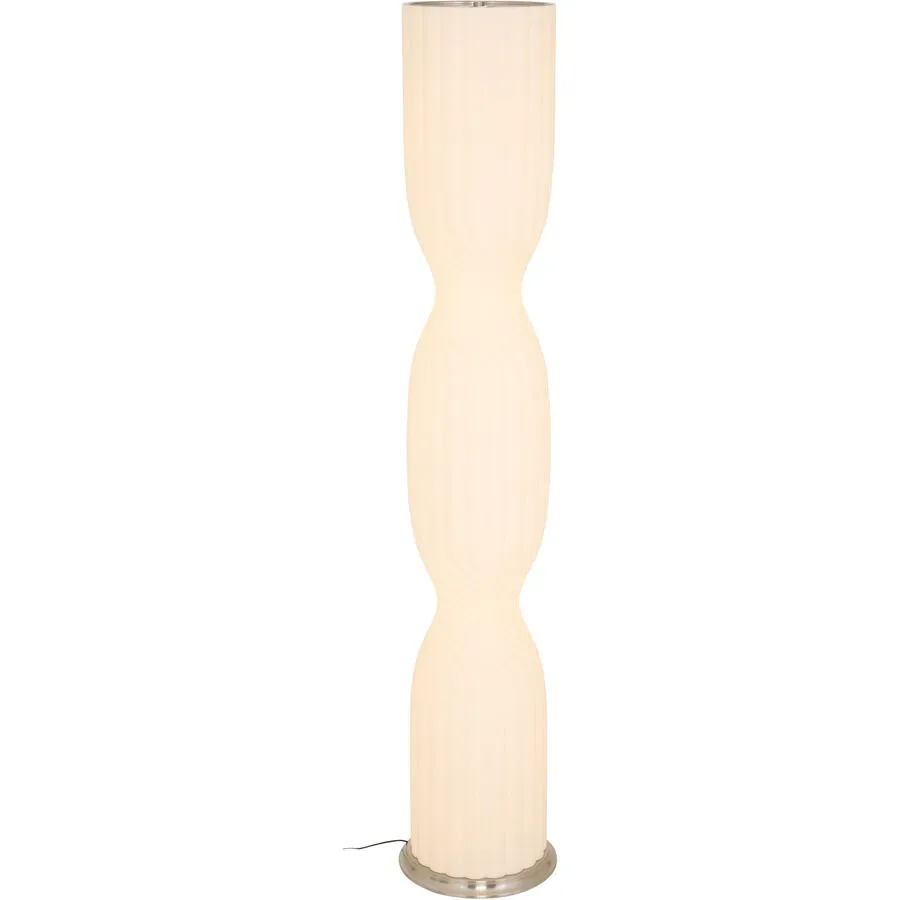 Stehlampe Vienna Kunststoff/Metall weiss 21W LED - Stehlampe