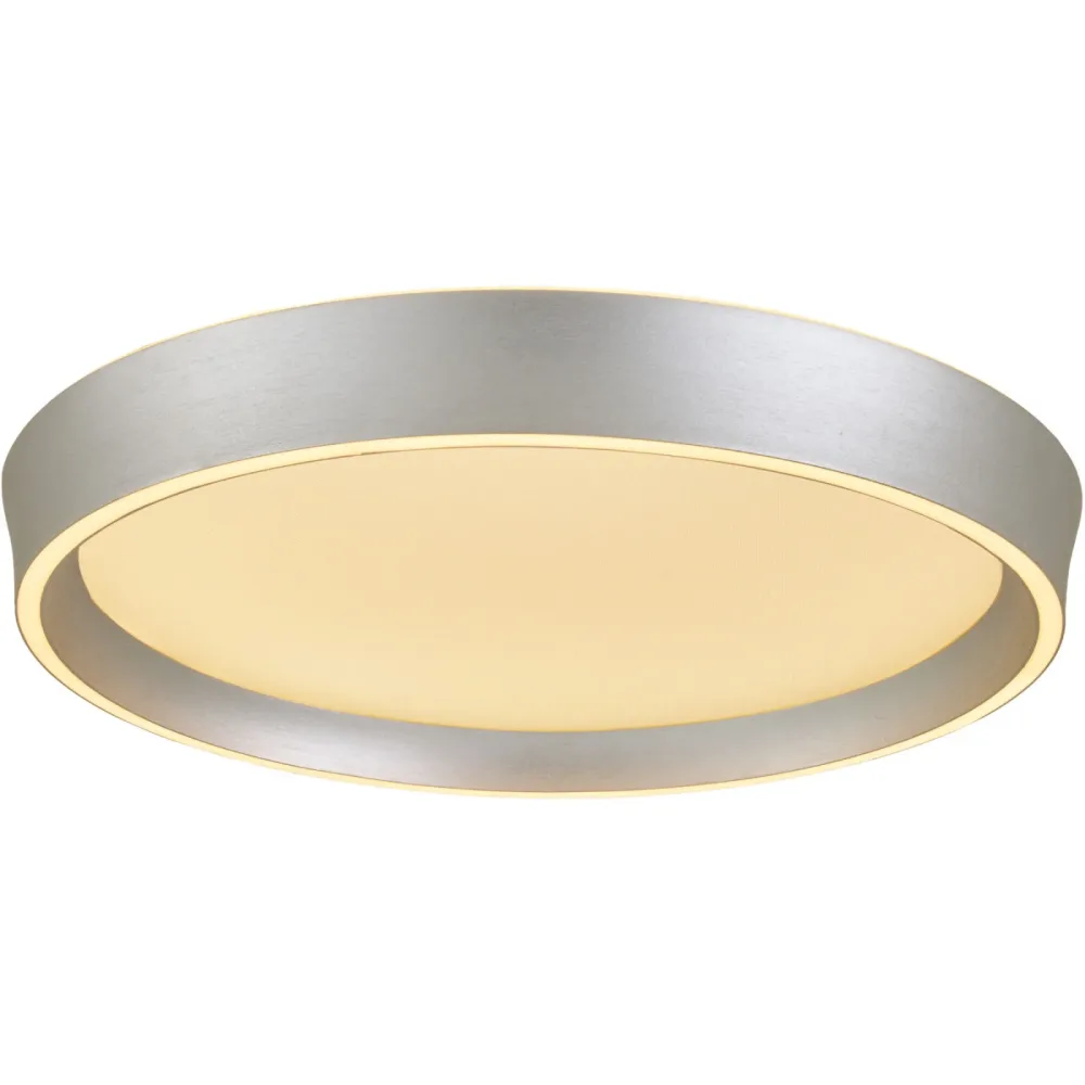 Deckenlampe Pina Metall/Acryl silber Ø 39cm 29W LED - LED - Deckenlampe- LED Energiesparlampe