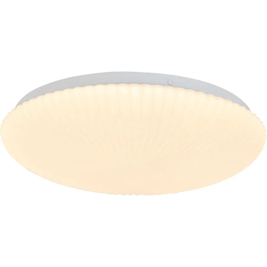 Deckenlampe Occello Kunststoff/Metall weiss 10.5W LED Ø28.5cm - LED- LED Energiesparlampe