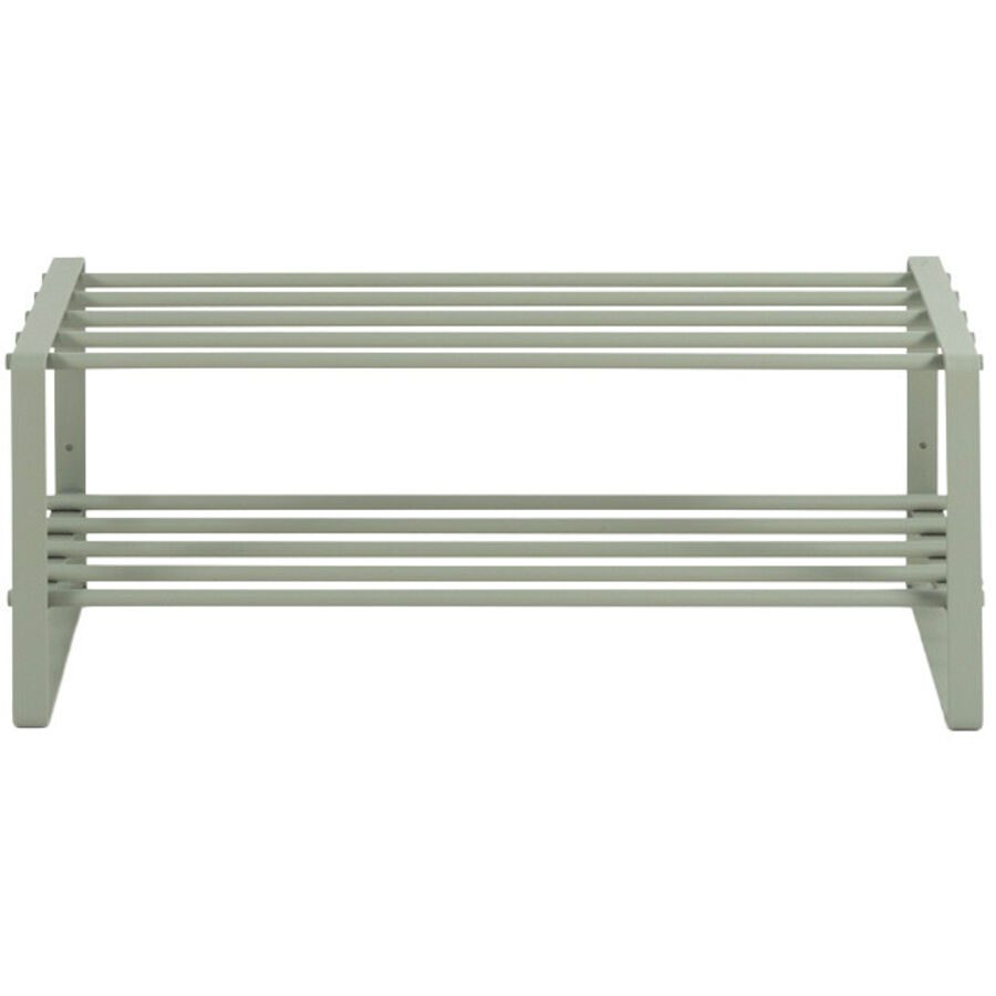 Spinder Design Schuhregal Hesta Grün Stahl 70 cm 29 cm - Farbe: Dusty Green - Schuhregal