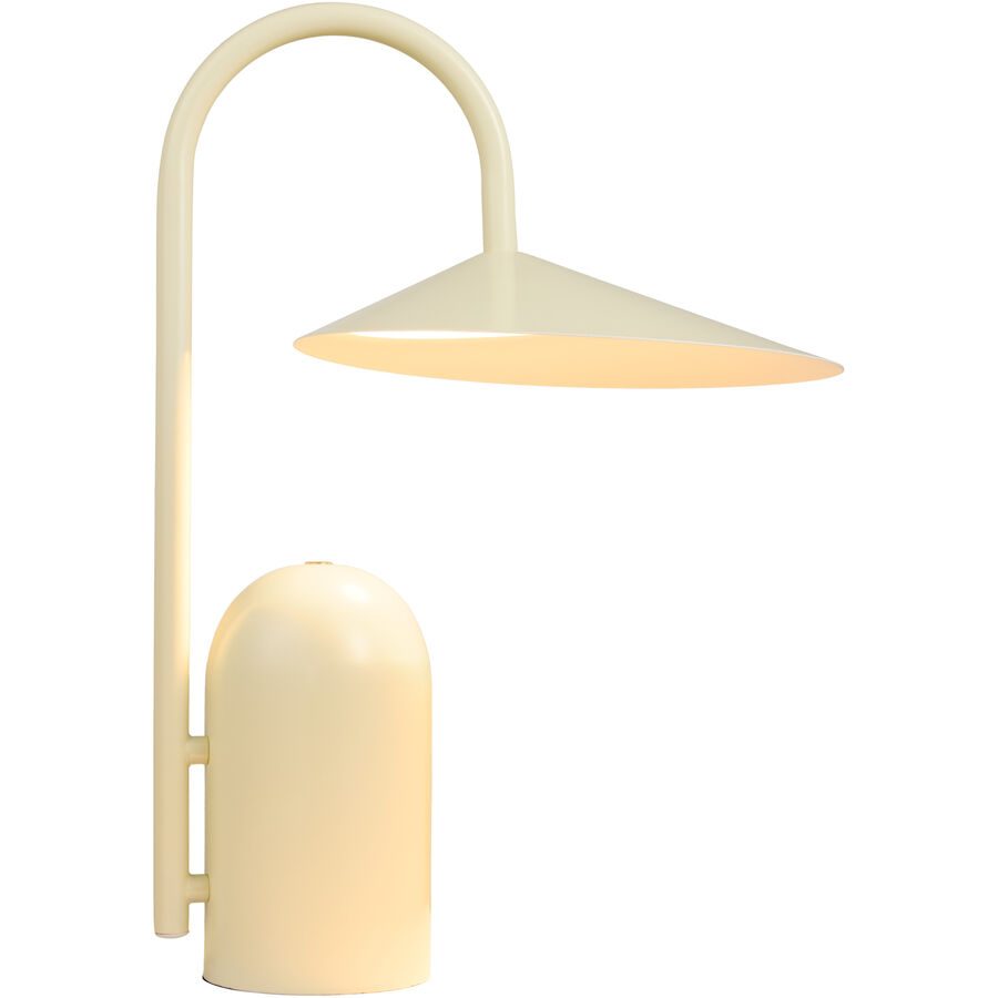 Tischlampe Otranto Metall weiss matt 8W LED - LED - Tischlampe- LED Energiesparlampe