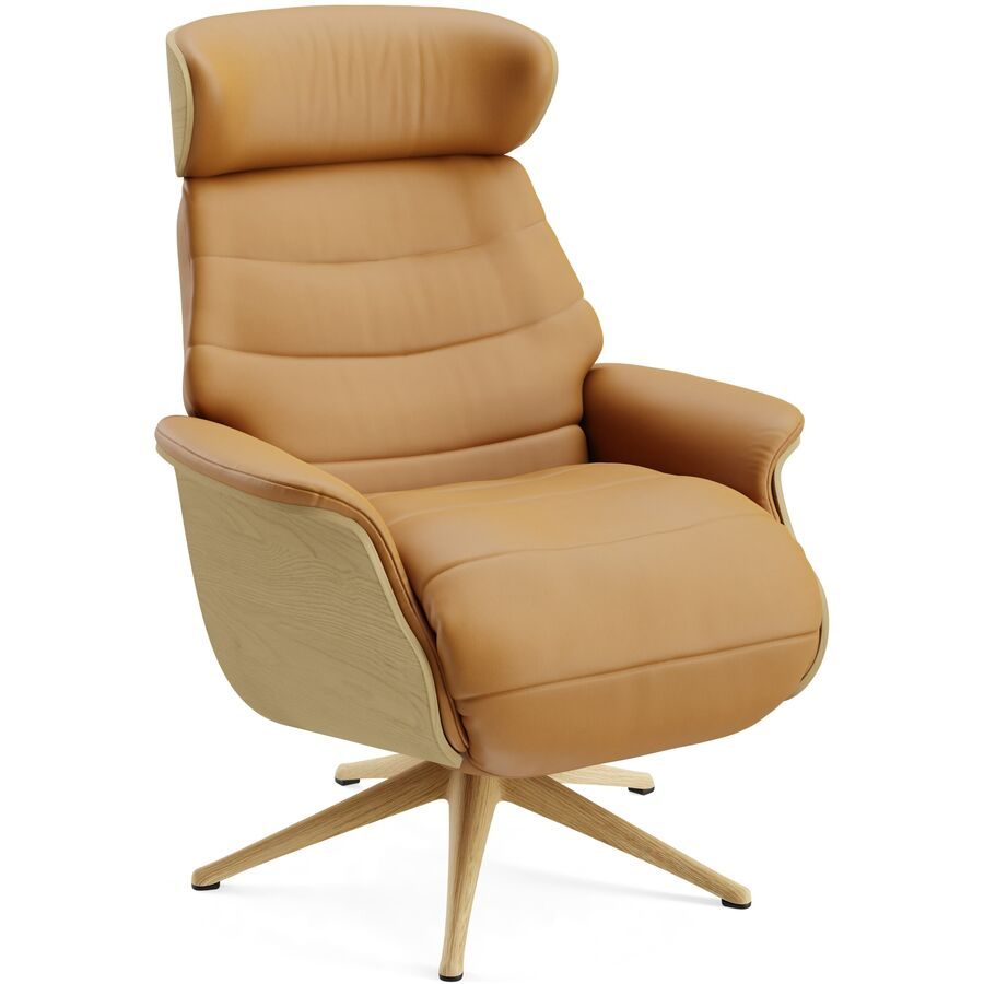 Relaxsessel Cam Beige Blech/Stoff 83 cm 88 cm - Farbe: Matino - 1030 Natural - Möbel Konfigurator: Traummöbel individuell zusammenstellen -