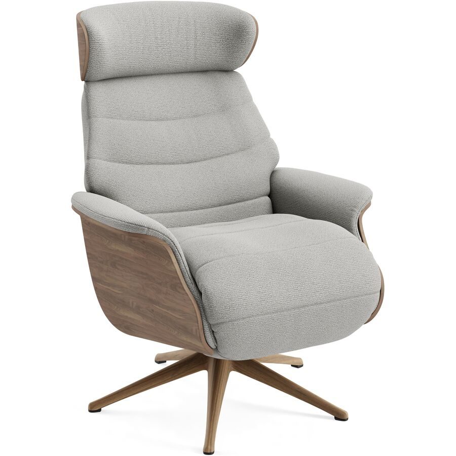 Relaxsessel Cam Beige Blech/Stoff 83 cm 88 cm - Farbe: Matino - 1030 Natural - Möbel Konfigurator: Traummöbel individuell zusammenstellen -