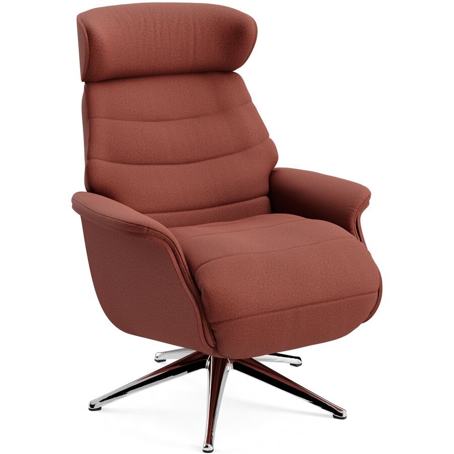Relaxsessel Cam Rot Metall/Stoff 83 cm 88 cm - Farbe: Denno - 1264 Wine Red - Material: Stoff/Metall - Möbel Konfigurator: Traummöbel individuell