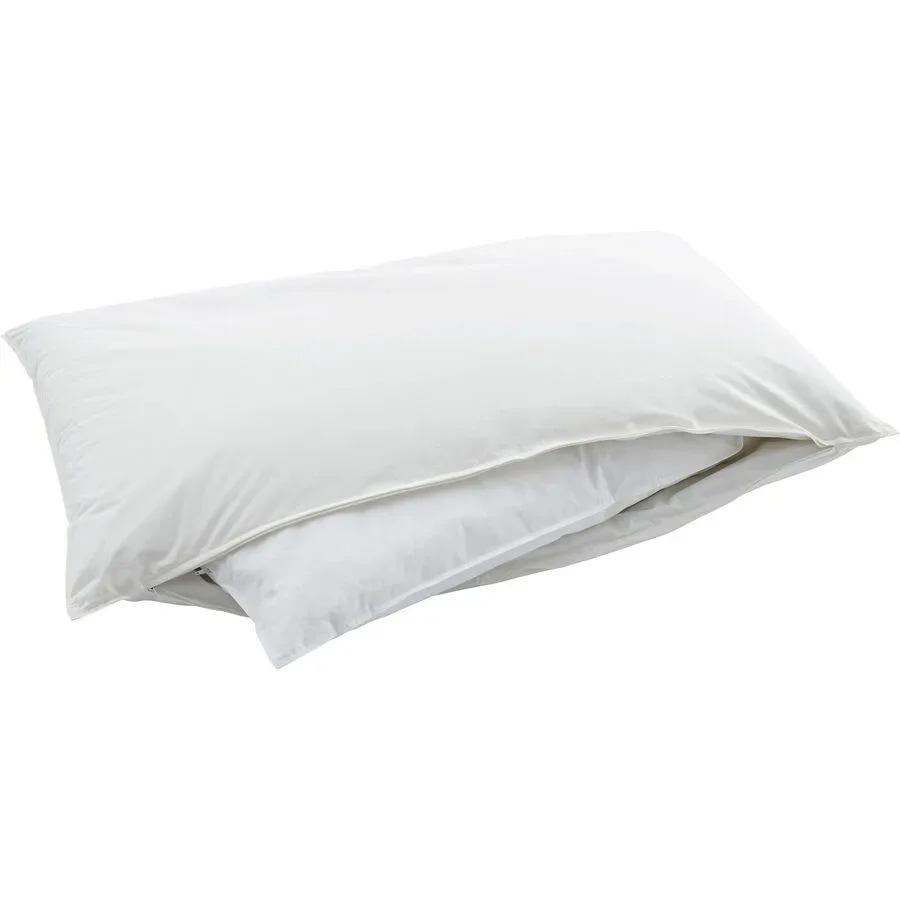 3-Kammerkissen Billerbeck Nature Pillow Classic 90 65x65cm - Farbe: Weiss - Material: Fassung: 100% Baumwolle / Füllung: Aussen: 90% neue, europäische