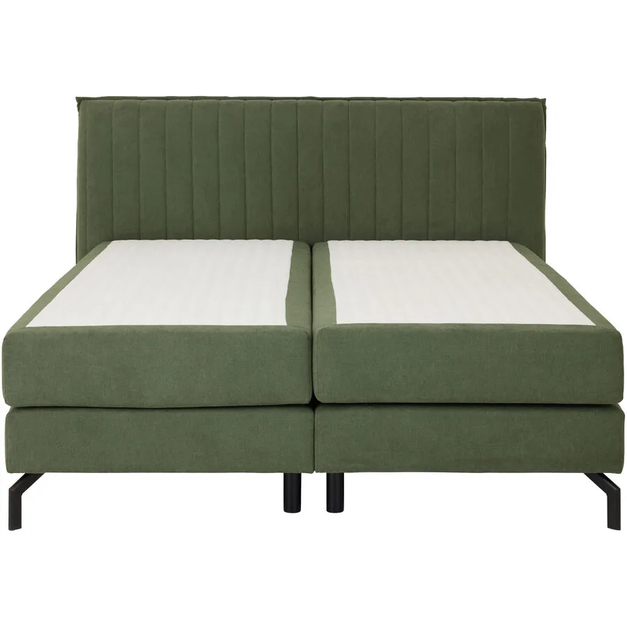 Boxspringbett Bela grün 160x200 - Boxspringbett