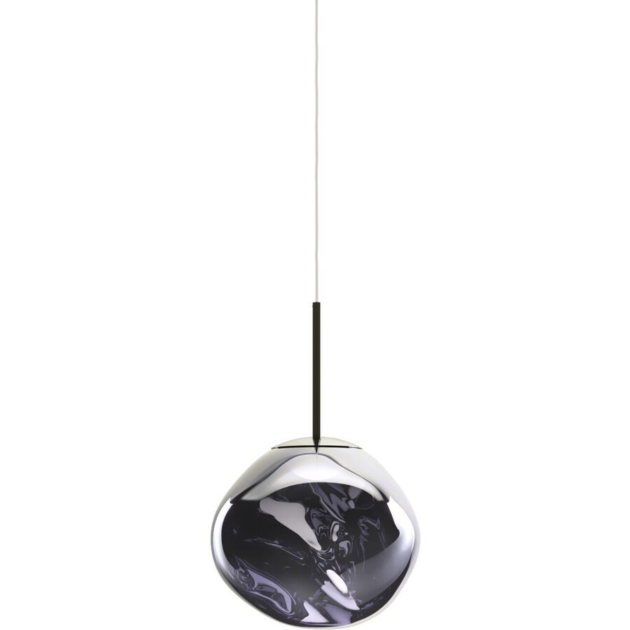 Tom Dixon Pendellampe Melt Kunststoff rauchgrau - Material: Polycarbonat - Pendellampe