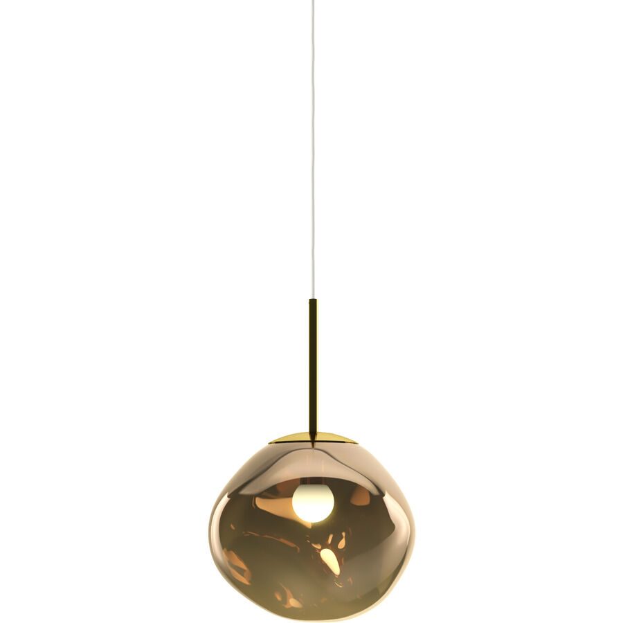 Tom Dixon Pendellampe Melt Kunststoff bronze - Material: Polycarbonat - Pendellampe